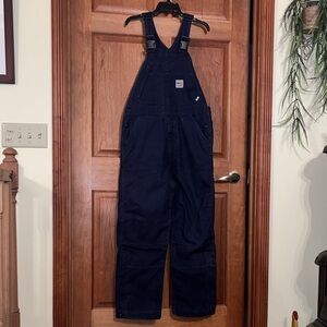 Carhartt FR Duck insulated bibs